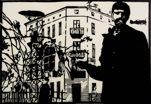 THE SELF-PORTRAIT- autoportret, 1984/1985, Jacek Kasprzycki