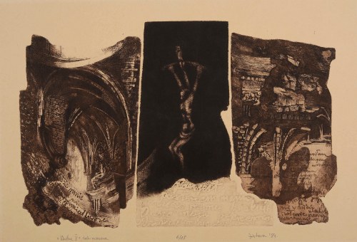 Wnętrze V, 1984, Tadeusz Zietara