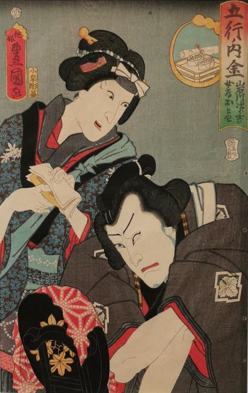 Aktorzy teatru kabuki, Utagawa Kunisada