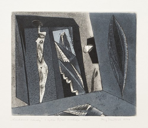 Kuchenne schody z cyklu Żywot malarza, 2010, Jerzy Dmitruk