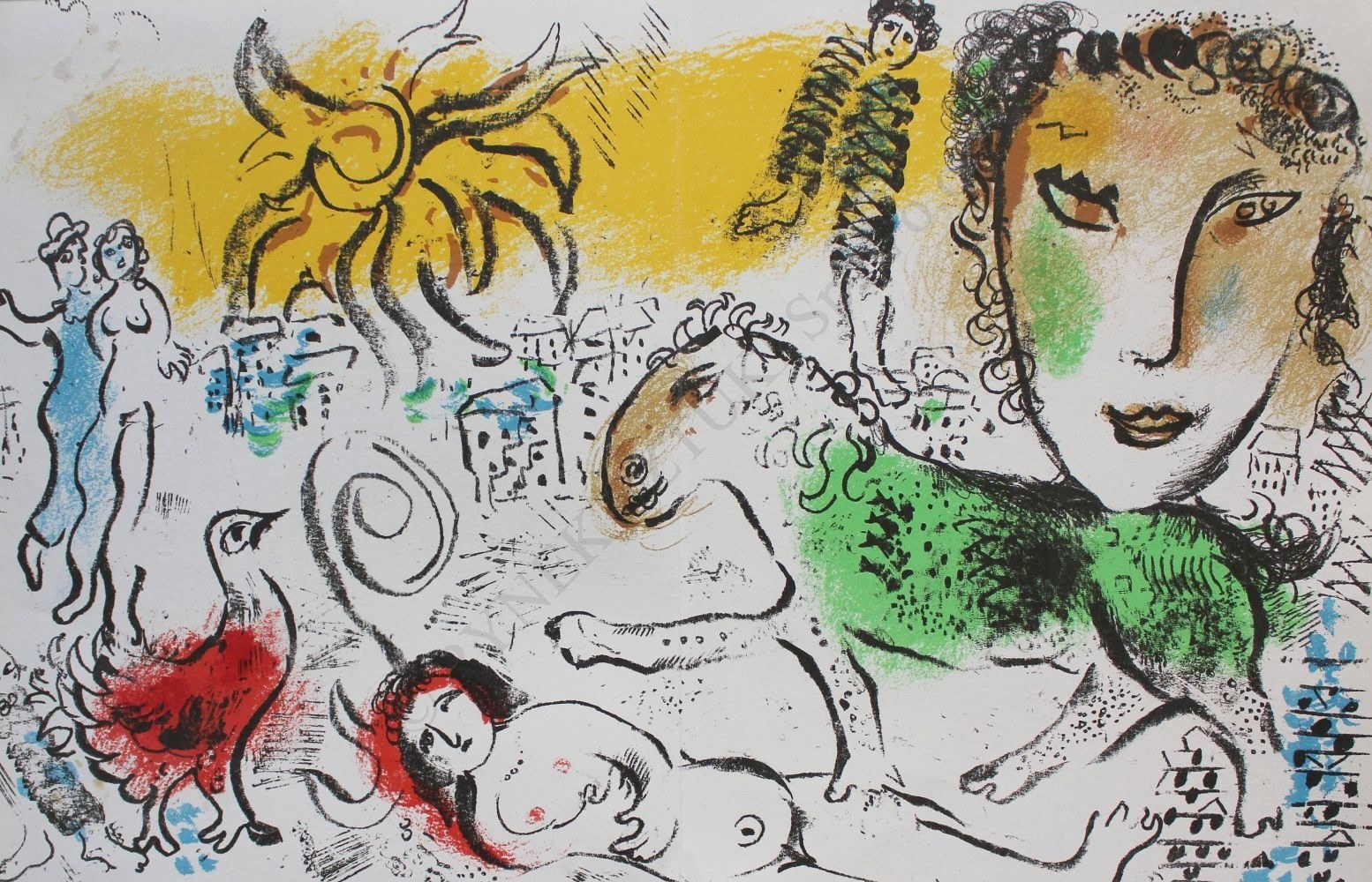 Marc Chagall, Zielony koń