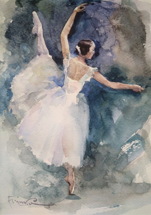 "Baletnica", Aleksander Franko