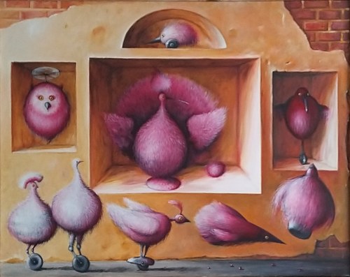 Pink Zone z cyklu kolekcje, 2020, Zbigniew Olszewski