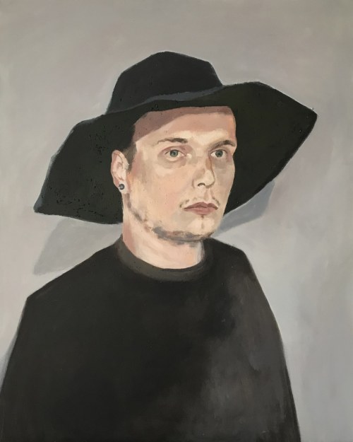 Czarny kapelusz, 2019, Marta Horch