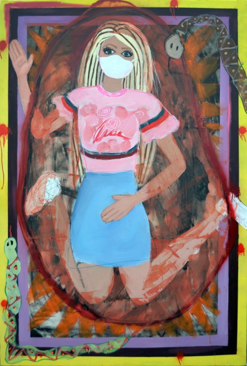 Barbie izolacja domowa, 2020, Julia Tymańska