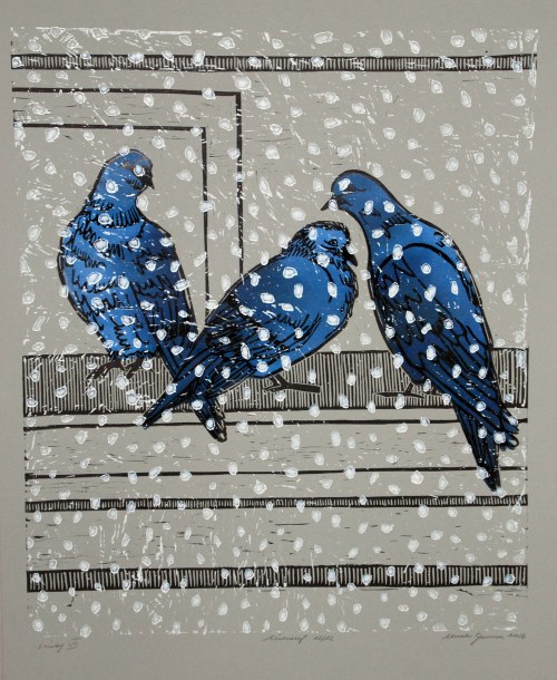 Śnieg VII, 2016, Urszula Gawron
