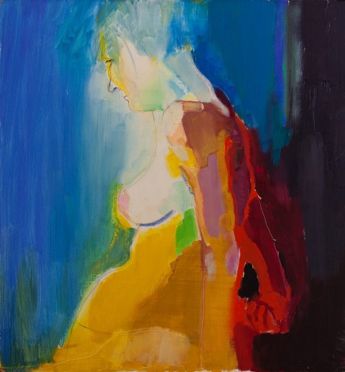 Błękitny akt, 2004, Hanna Laskowska
