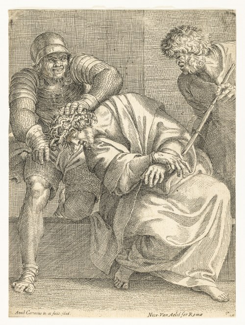 Cierniem koronowanie, 1606, Annibale Carracci