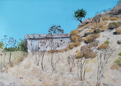 Into the wilderness of Lesvos, 2020, Pervin Ece Yakacik
