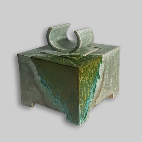 Pojemnik ceramiczny „Malachit”, Małgorzata Tazbir