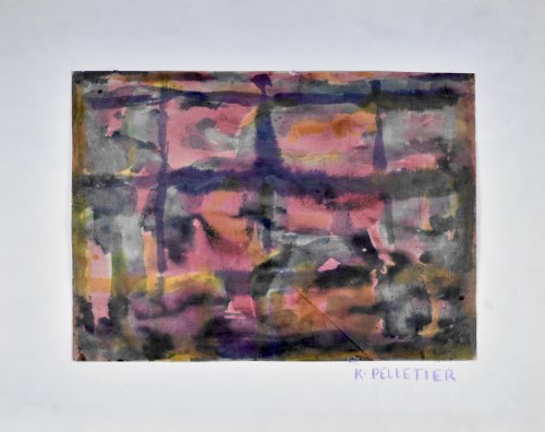 Kompozycja różowa, Krystyna Pelletier