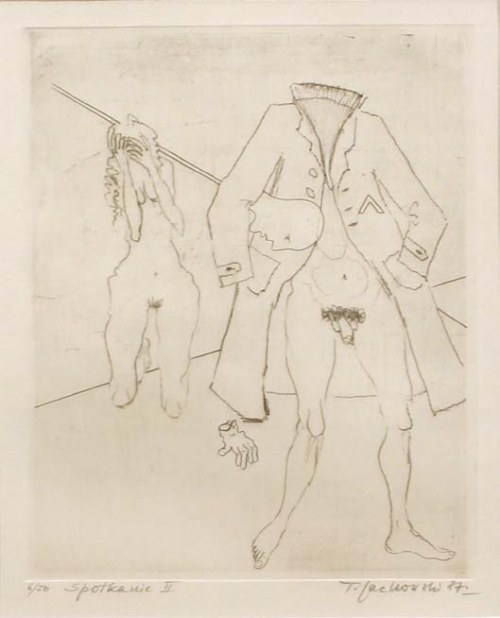 Spotkanie II, 1987, Tadeusz Jackowski