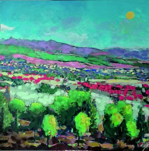 Panorama miasta, 2020, Gabriela Paluch