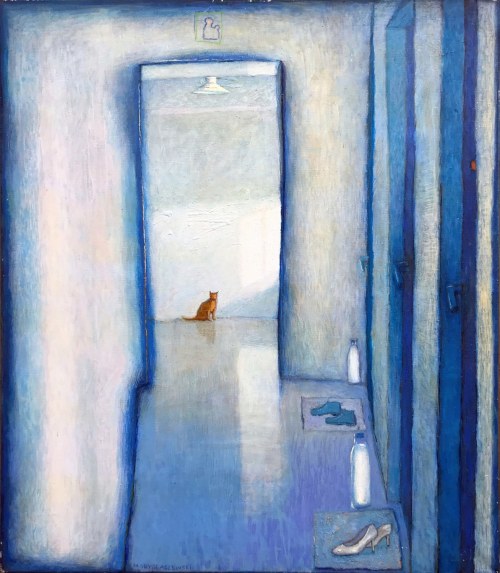 Poranny Kotek (80 x 96 cm), Maciej Gryglaszewski