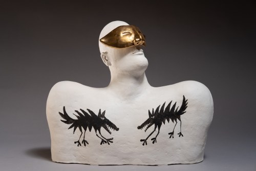Popiersie ceramiczne, Anna Malicka-Zamorska