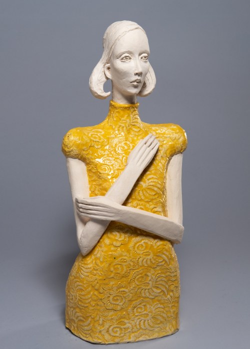Popiersie Ceramiczne "Julia", Jadwiga Lewandowska