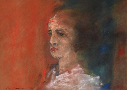 Portret, 1990 r., Roman Banaszewski