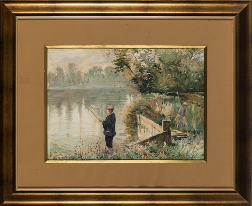 Scena rodzajowa, Apoloniusz Kędzierski