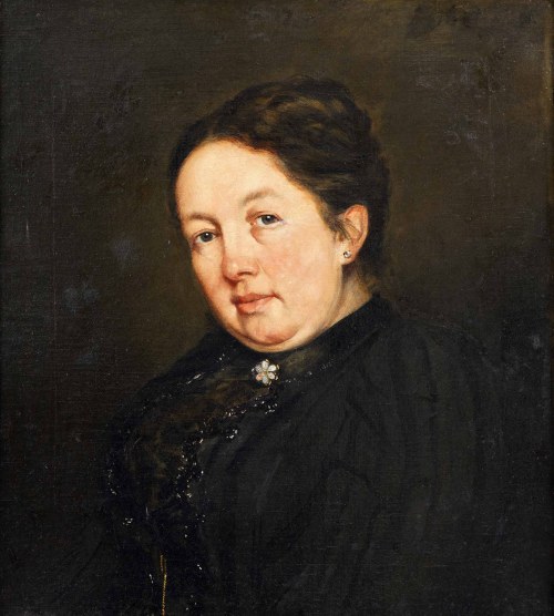 Portret kobiety, Maurycy Gottlieb