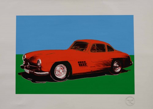 Stany Zjednoczone - 1987 Nowy Jork, Stany Zjednoczone), Mercedes-Benz 300 SL Coupé, Andy Warhol