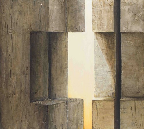 bez tytułu, z cyklu: "Materia Ciszy", 2016, Ewa Zawadzka