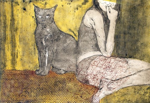 Kot i jego muza, 2003, Edyta Purzycka