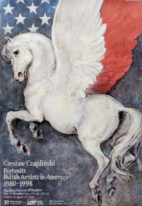 Czesław Czapliński Portraits Polish Artist in America 1980-1998, Wiesław Grzegorczyk