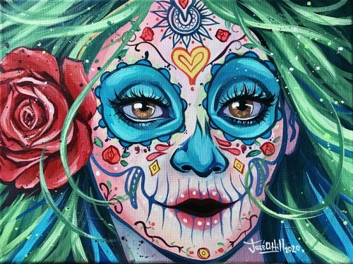 Mexican Catrinas Green, Jose Angel Hill