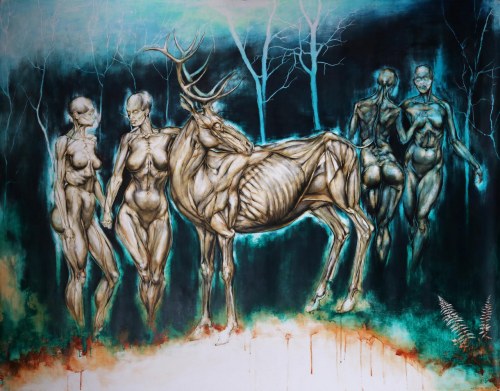 Nimfy 3, 2020, Wojciech Pelc