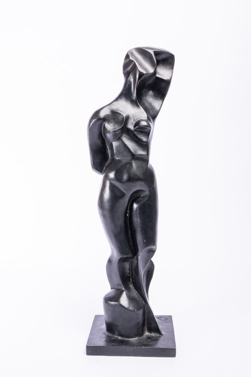 [rzeźba, 1948, odlew po 1989] Akt kobiecy - stojący, Katarzyna Kobro