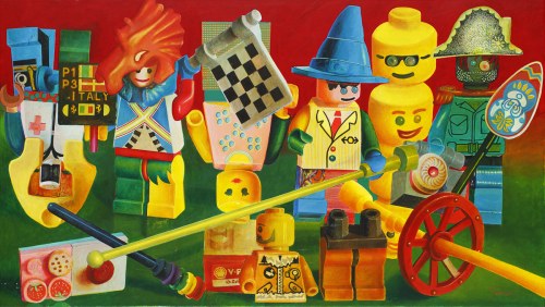 Multi kulti bio army Lego, 2018, Zbigniew Gorlak