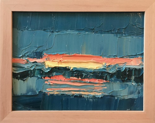 Wieczorne niebo XI, 2019, Lidia Wnuk