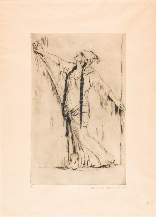 Taniec (Isadora Duncan), ok. 1914, Wanda Korzeniowska