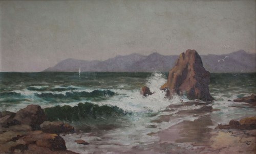 Skalisty brzeg morza, A. Garrat