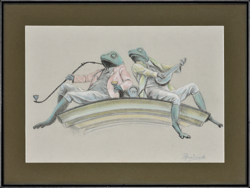 Pod żabami, 2005, Zbigniew Popadiuch