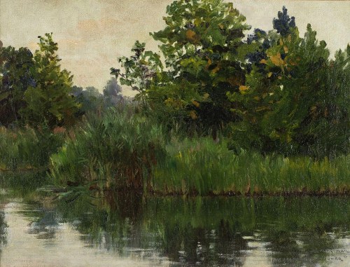 Nad stawem - Surówka, Emil Lindeman