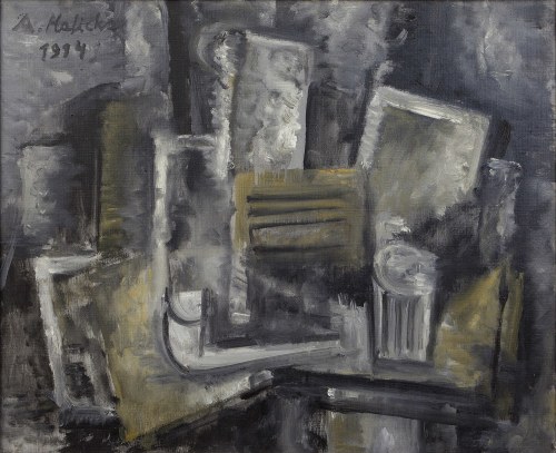 Martwa natura kubistyczna, 1914, Alicja Halicka
