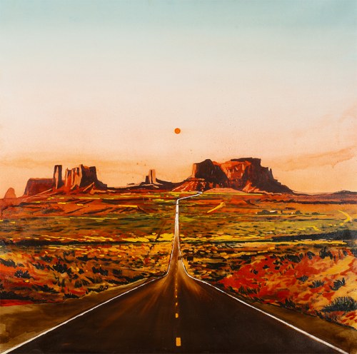 Road to the monument valley, 2019, Piotr Szczur