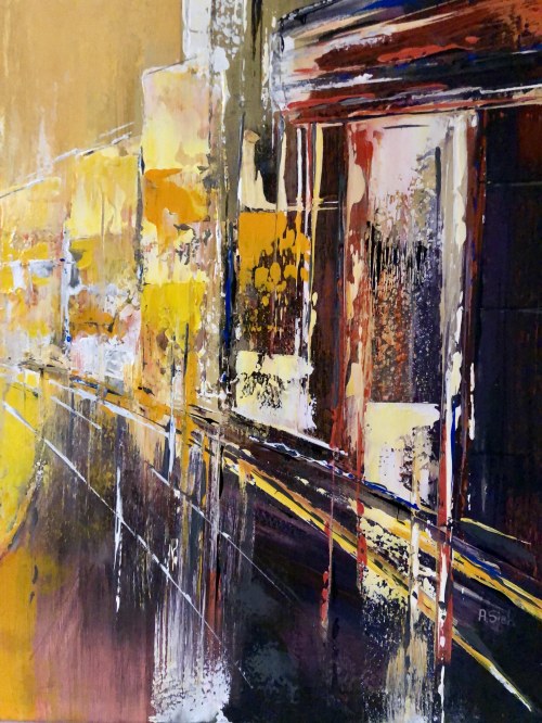 (ur. 1968) Neonowa Ulica, Joanna Buniek