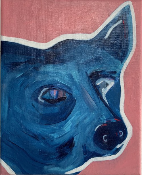 Blue dog, Irma Tylor