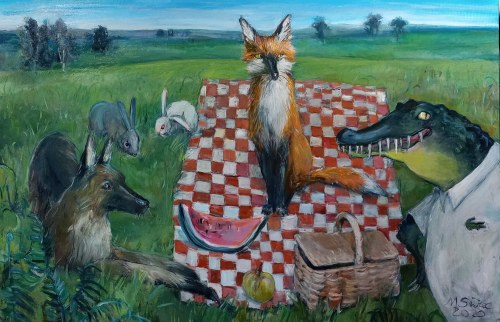 Piknik, 2020, Marcelina Siwiec