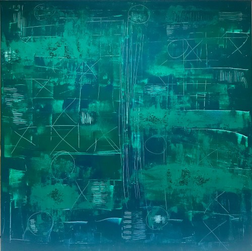 Game of Green, 2019, Vicki Mickiewicz