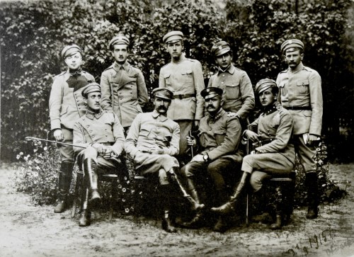 Józef Piłsudski i ośmiu legionistów, Józef Piłsudski