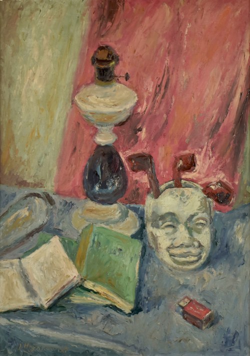 Martwa natura z maską, Jan Hrynkowski
