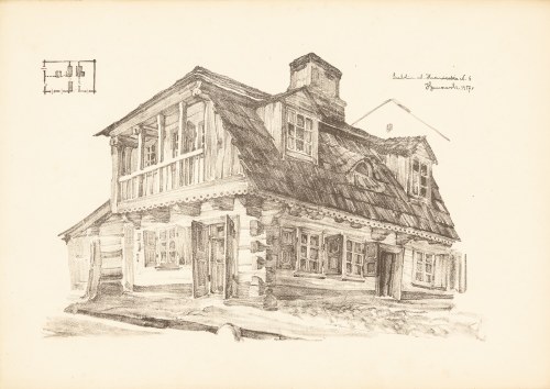 Lublin. Dom przy ul. Krawieckiej 6, 1917, Jan Kanty Gumowski