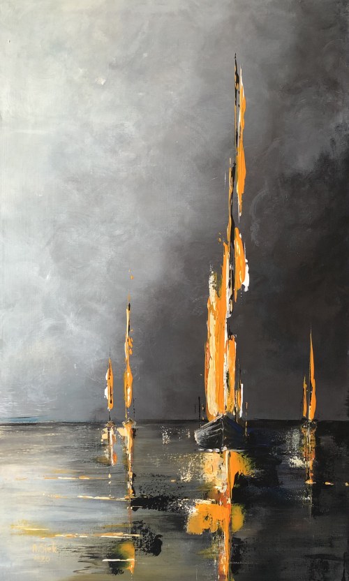 (ur.1968) "Żagle", Joanna Buniek