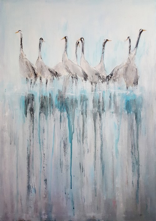 (ur. 1980) "Nad jeziorem", Alina Maslakova