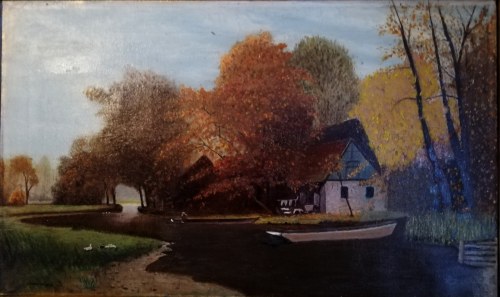 "Idylla Spreewald" 1926r, Robert Hermann