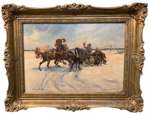 Saniami przez step (wg. A. Wierusza-Kowalskiego), Juliusz Słabiak
