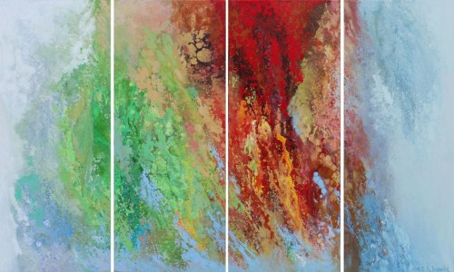 Fragment 672 (poliptyk), 2020, Stanisław Tomalak